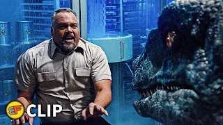 Vic Hoskins Cornered By Delta Scene | Jurassic World (2015) Movie Clip 4K