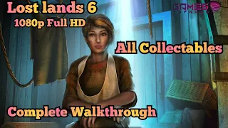 Lost Lands 6 : Mistakes of the Past | walkthrough | All Collectables | 1080p