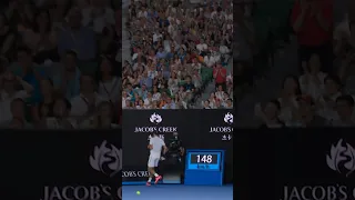 THRILLING tennis point! 🤯