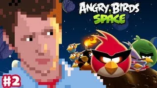 Angry Birds Space - Gameplay Walkthrough Part 2 - Introducing Lazer Bird