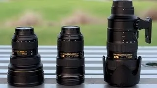 Nikon Holy Trinity of lenses