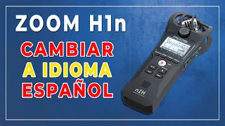 🔊Cómo Añadir IDIOMA ESPAÑOL a la GRABADORA ZOOM H1N [Paso a paso bien explicado] *Míralo*