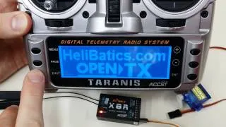 How to bind FrSky X8R receiver to Taranis X9D transmitter in D16 mode