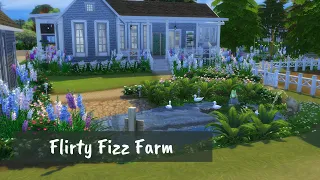 Flirty Juice Fizzing Farm | The Sims 4 | Speed Build