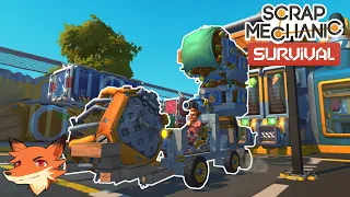 Scrap Mechanic - Survie #5 - Le compacteur et le prisonnier!