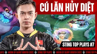 VGM HAN LĂN LONG LÓC HỦY DIỆT TEAM FLASH | STING TOP PLAYS #7 ĐTDV MÙA ĐÔNG 2022