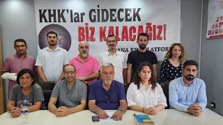 KHKLILARDAN HÜKÜMETE ÇAĞRI: AİHM'İN YALÇINKAYA KARARINA UYUN KHKLILARA ZULMÜ BIRAKIN ARTIK