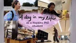 A day in my life as a Johns Hopkins PhD | Mein typischer Uni-Alltag | 존스홉킨스 박사생 브이로그 | (ENG/DEU/KOR)