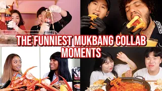 the FUNNIEST mukbang collab moments