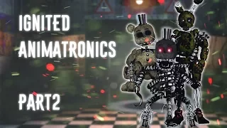 [FNAF | Speed Edit] Making Ignited Animatronics (Part 2)