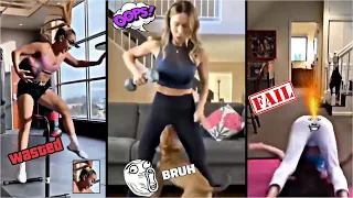 Epic gym fails🤣 / gym funny video /top gym fails 2022😂 / stupid people in gym ~ #funnymoments