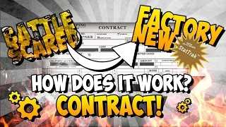 CS:GO - TradeUp Contract & Float Value Tutorial - How does it work?