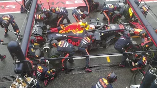 Red Bull's record breaking pit stop 1.88 seconds