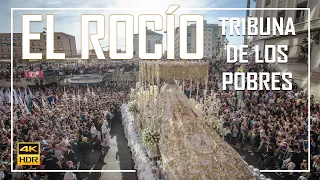 ¡¡IMPRESIONANTE NUESTRA SEÑORA DEL ROCÍO DE MÁLAGA!! [4K] | Tribuna de los pobres