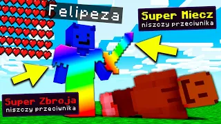 Zostałem NAJPOTĘŻNIEJSZYM GRACZEM w MINECRAFT...