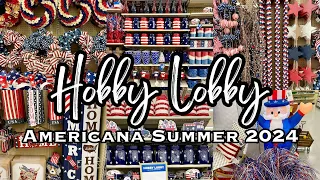 HOBBY LOBBY SUMMER DECOR 2024 • HOBBY LOBBY SHOP WITH ME