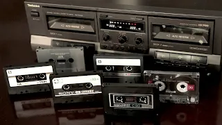 Tape bias: using two different frequencies to adjust a cassette deck