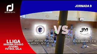 LLIGA JORNADA 9- SANT ANTONI FUTSAL JUVENIL (16-12-2023)