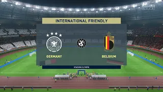 ⚽ Germany vs Belgium ⚽ | International Friendly (28/03/2023) | Fifa 23