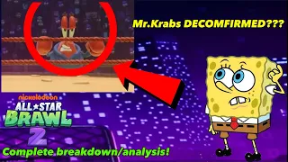 Nickelodeon All-Star Brawl 2 - SpongeBob Spotlight BREAKDOWN! EVEN MORE Easter Eggs & References!