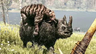 Brutal Prehistoric Beast fights in the Wilderness - Far Cry Primal