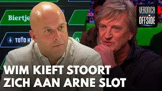 Wim Kieft stoort zich aan Arne Slot: 'Feyenoord is uiteindelijk zijn tweede keus' | VERONICA OFFSIDE