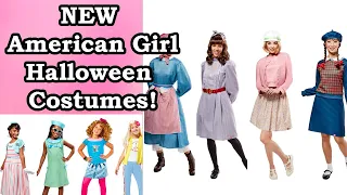 Reacting to NEW American Girl Halloween Costumes!