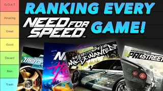 Need For Speed Tierlist - Ranking All of the GAMES!