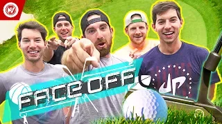 Dude Perfect Golf FACE OFF | Jon Rahm & Wesley Bryan