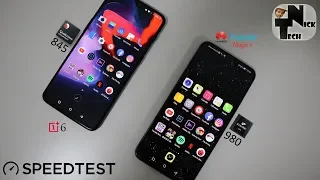 Honor Magic 2 (Kirin 980) vs OnePlus 6T (SD845) Speed Test