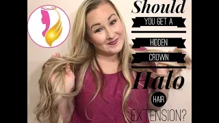Honest Hidden Crown Halo Hair Extension Review