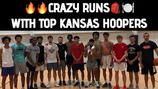 BEST RUNS IN KANSAS WITH TOP HOOPERS IN THE STATE! GYM FILLED WITH D1-D2 TALENT, EVERYONE WENT OFF!!