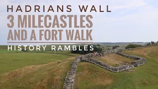 Hadrian’s Wall walk, Three Milecastles and a fort #HadriansWall  #Roman  #archaeology