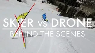 Skier vs Drone with Victor Muffat-Jeandet | Behind The Scenes | Salomon