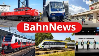 Hybrid-Loks für DB Cargo, Alstom-Batteriezug startet, Ausbau der Nordbahn, uvm. | BahnNews 01 2022