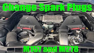 Change Mercedes M278 & M157 Spark Plugs