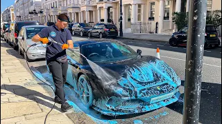 Day in the Life of a Luxury Car Cleaner in London