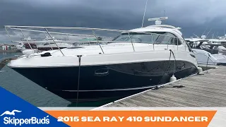 2015 Sea Ray 410 Sundancer Yacht Tour SkipperBud's