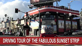 Driving Tour of the Fabulous Sunset Strip