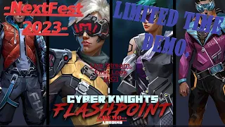 What is Cyber Knights: Flashpoint [NextFest 2023 Demo, PC]