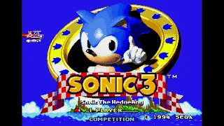 Sonic the Hedgehog 3 (ソニック・ザ・ヘッジホッグ 3). [Mega Drive - Sonic Team]. (1994). All Emeralds. 60Fps.