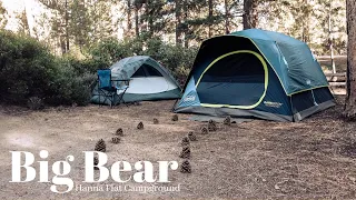 Hanna Flat Campground Tour | Big Bear Lake | Family friendly camping and hiking! 4K