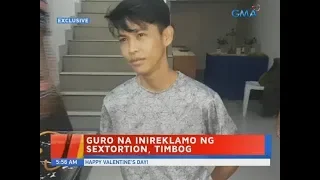 UB: Guro na inireklamo ng sextortion, timbog