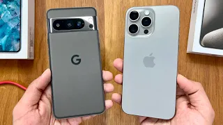 Pixel 8 Pro vs iPhone 15 Pro Max - WHICH SHOULD YOU BUY?