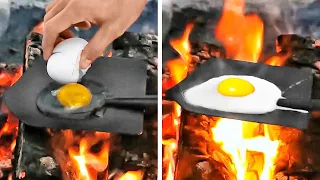 Brilliant Camping Food Hacks || Tasty Recipes You Can Cook Outdoor