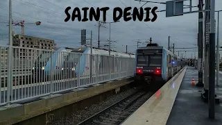 TGV, RER, Transilien et TER en gare de Saint Denis