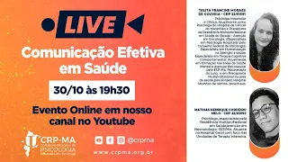 LIVE - Comunicação Efetiva em Saúde