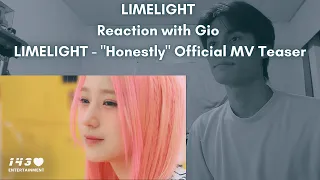 LIMELIGHT Reaction with Gio LIMELIGHT - "Honestly" Official MV Teaser