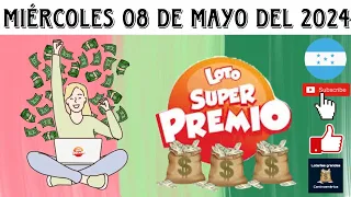 RESULTADOS SÚPER PREMIO DEL MIÉRCOLES 08 DE MAYO DEL 2024