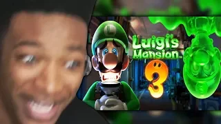 Etika Reacts to LUIGI'S MANSION 3 TRAILER (E3 2019)